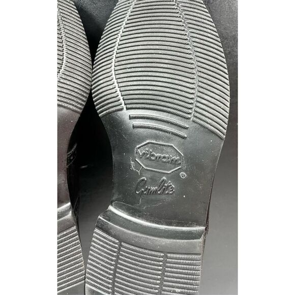 Vintage FootJoy 55715 Classics Vibram Gumlite Black Saddle Oxford Shoes - Picture 13 of 14